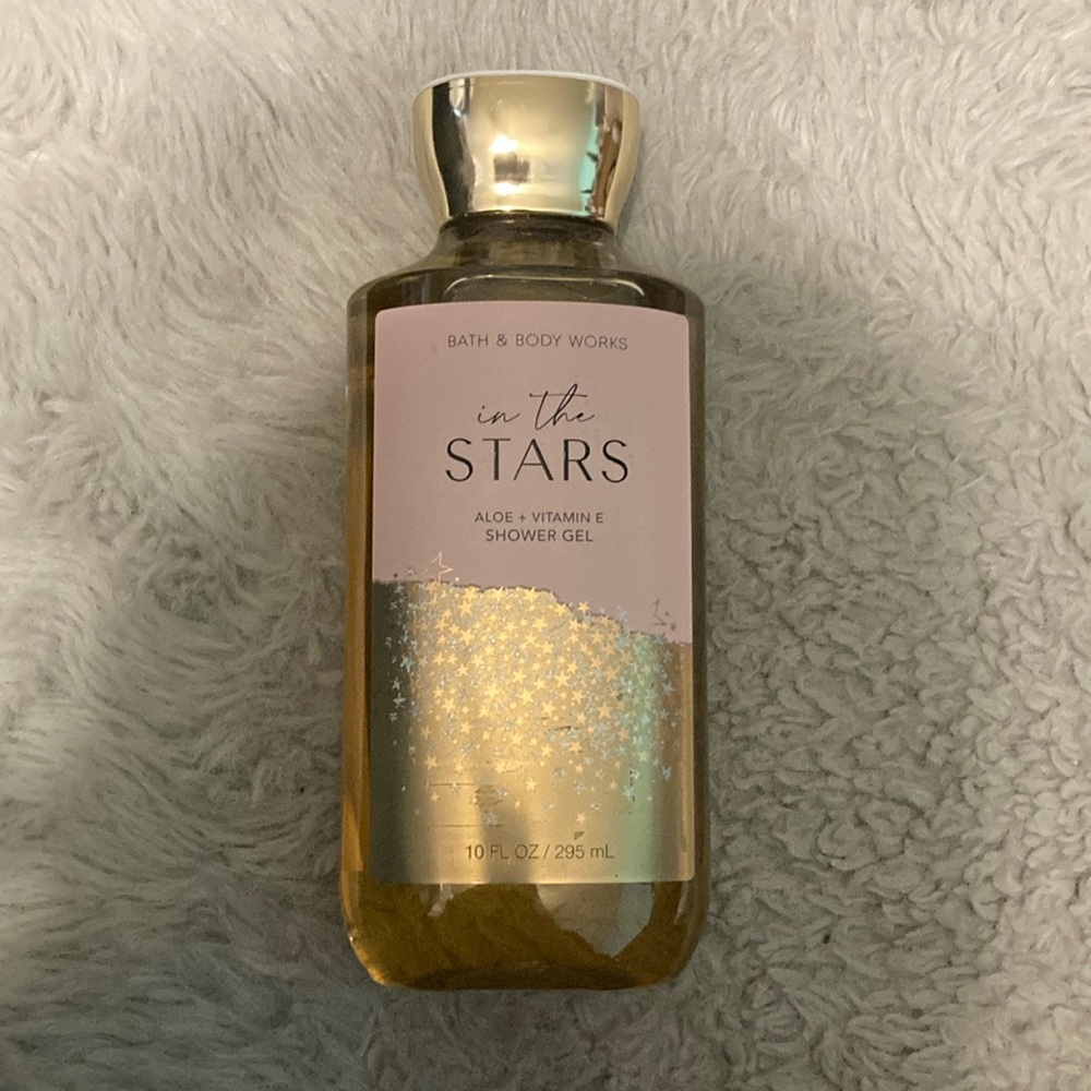 ‘In the stars’ bath and body works shower gel